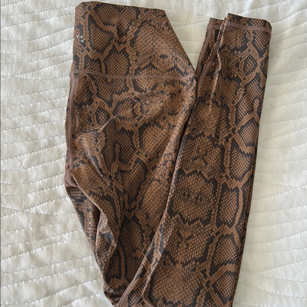 Varley Snake Print Leggings
